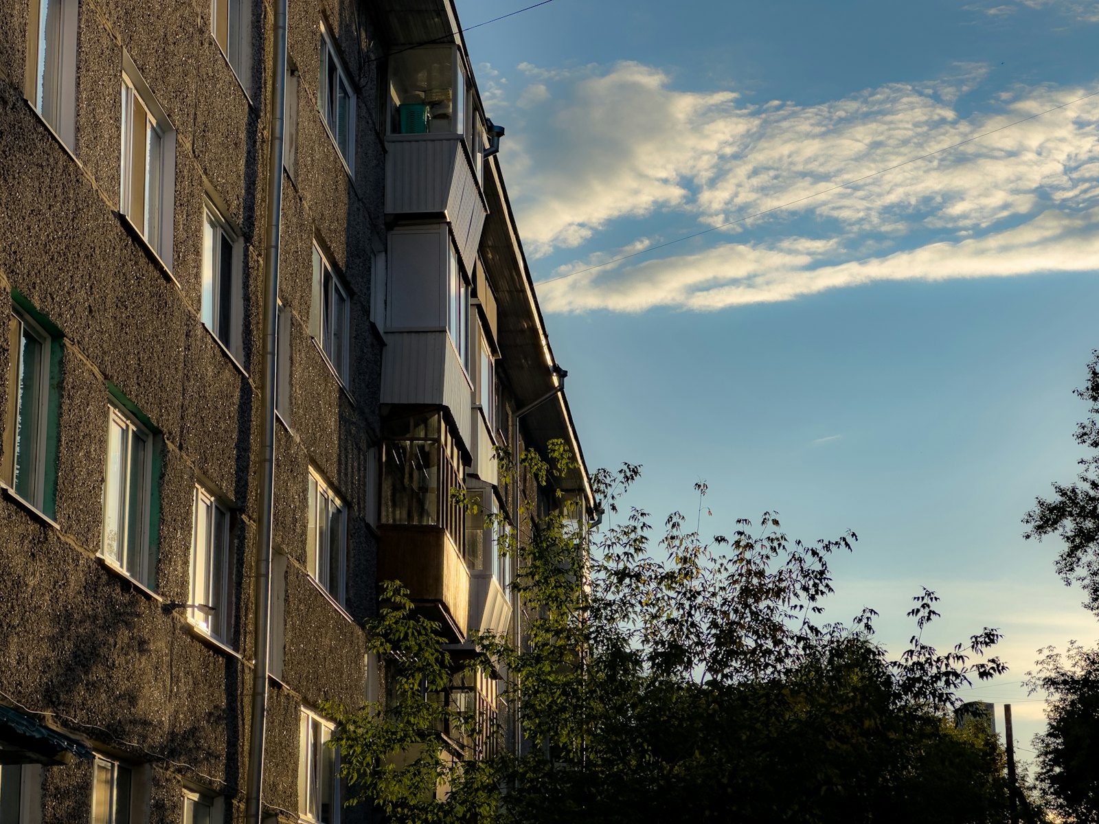 Modern residential development